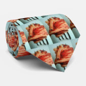 "TWIRLING SPAGHETTI" TIE STROPDAS (Opgerold)