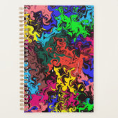 Twirly coloré Abstrait / (Devant)