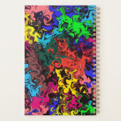 Twirly coloré Abstrait / (Dos)