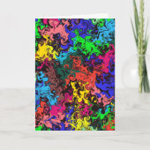 Twirly coloré Abstrait / (Devant)