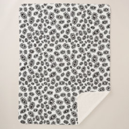 Twirly ogen wit sherpa deken