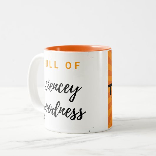 TWIS Plein de science bonté mug (Devant gauche)