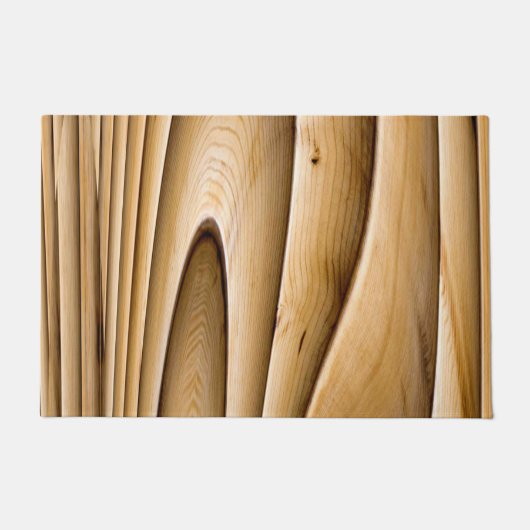 Twisted Bamboo Deurmat (Voorkant)