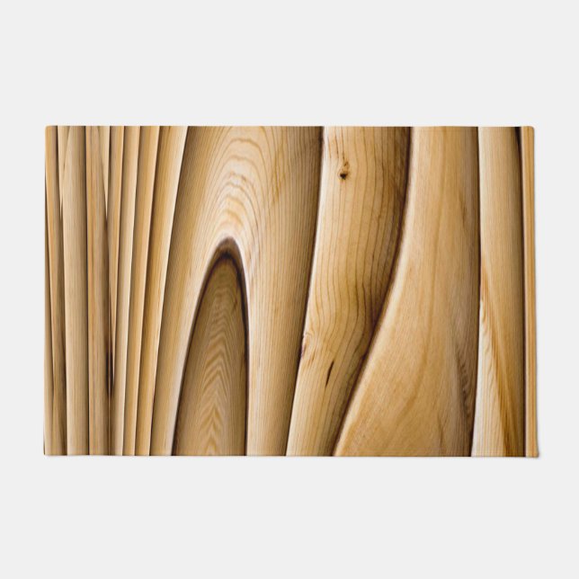 Twisted Bamboo Deurmat (Voorkant)