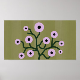 Twisted Branches Bloemen Wall Art Poster