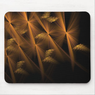 Twisted Bronze Twine over Black Artwork Muismat