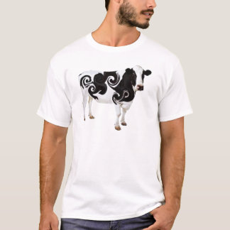 Twisted Cow-ontwerp T-shirt