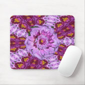 Twisted Dahlia Flower MUISMAT (Met muis)