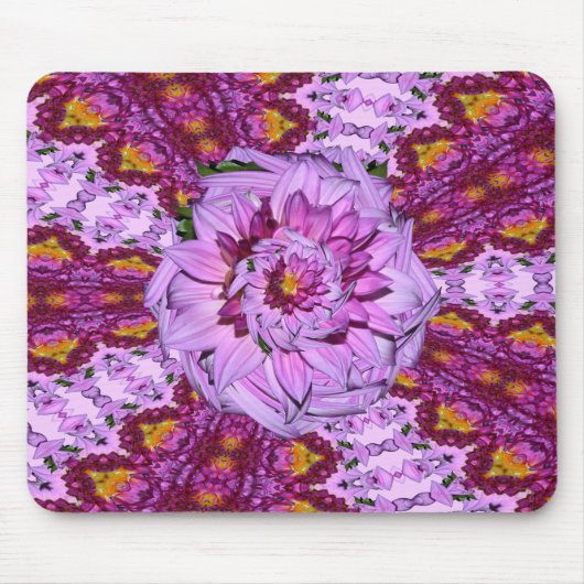Twisted Dahlia Flower MUISMAT (Voorkant)