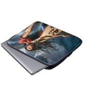 Twisted Guitar Vrouw Laptop Sleeve (Voorkant onderkant)
