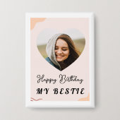 Twisted Heart Metal Button (Voorkant)