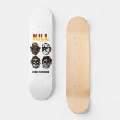 Twisted Horror-band Skateboard (Voorkant)