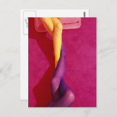 Twisted Legs Briefkaart (Voorkant / Achterkant)