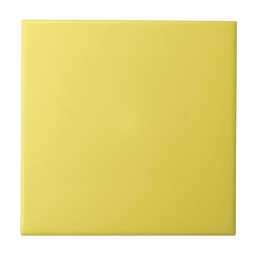 Twisted Lemon Yellow Square Kitchen en Bathroom Tegeltje (Voorkant)