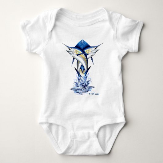 Twisted Marlins Jumping Romper (Voorkant)