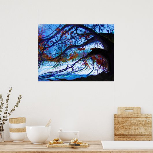 Twisted Oak Poster (Keuken)