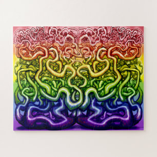 Twisted Rainbow Legpuzzel