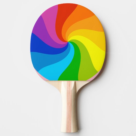 Twisted Rainbow Tafeltennisbatje (Voorkant)