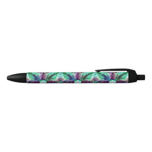 Twisted Rainbow Vapors Two Zwarte Inkt Pen (Bovenkant)