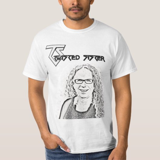 Twisted Sister shirt grappig TS (Voorkant)