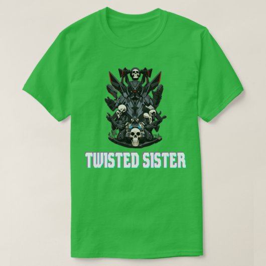 Twisted Sister T-shirt (Design voorkant)