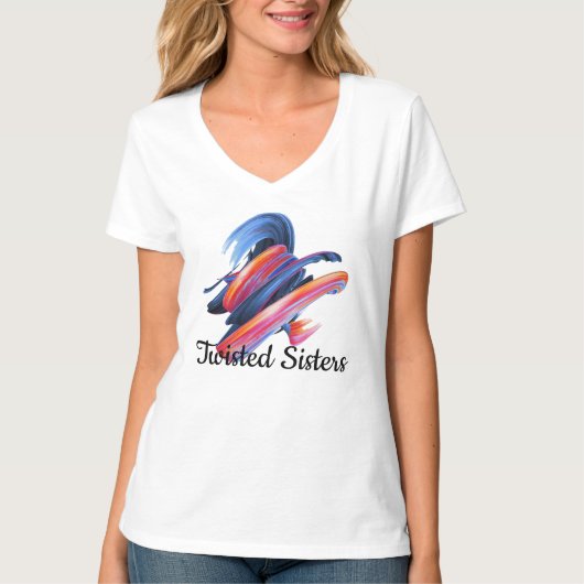 Twisted T-shirt (Voorkant)