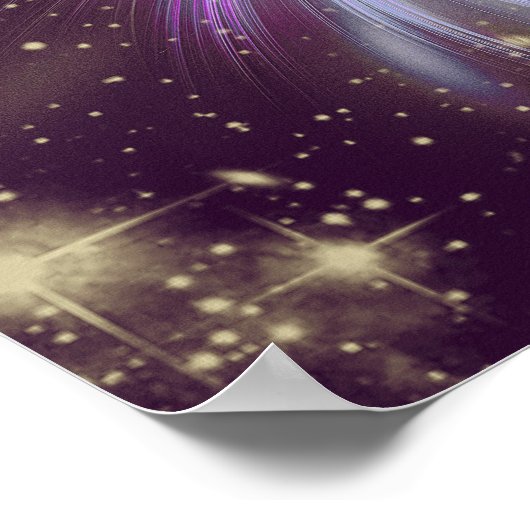 Twisted Time - Black Hole Effects Canvas Print (Hoek)