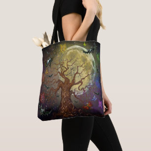 Twisted Tree-Canvas tas