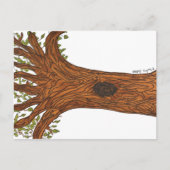 Twisted Tree Postcard Briefkaart (Voorkant)