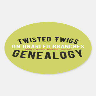 Twisted Twigs Genealogie Stickers
