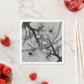 Twisted Vines en Spider Halloween Servet (Insitu)