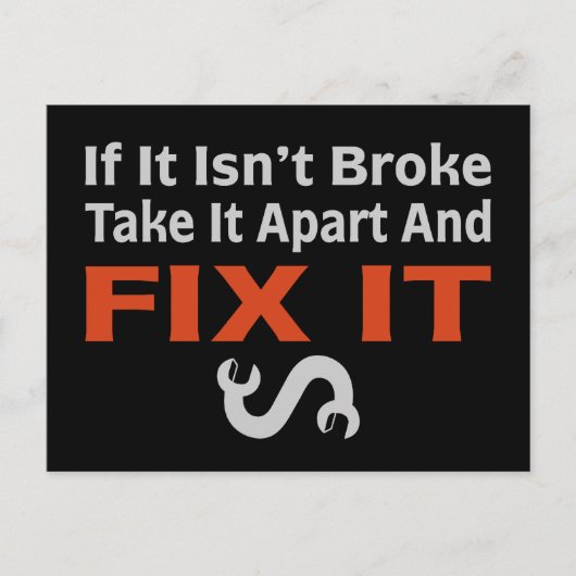 Twisted Wfrank - FIX IT Briefkaart (Voorkant)