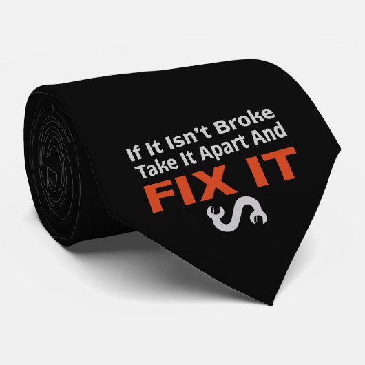 Twisted Wfrank - FIX IT Stropdas (Opgerold)
