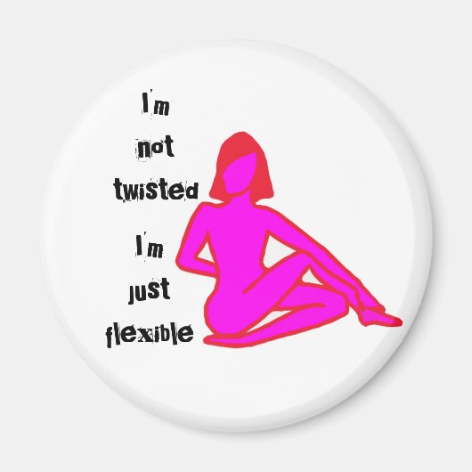 Twisted - Yoga Magnet (Devant)