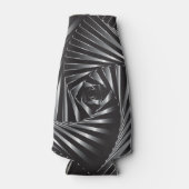 Twisted - Zwart staal Flesjeskoeler (Voorkant)