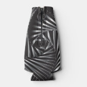 Twisted - Zwart staal Flesjeskoeler (Achterkant)