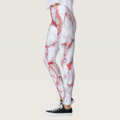 TWISTEERDE KATOENSNOEP LEGGINGS (Links)