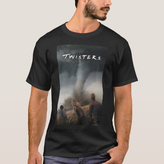 Twisters-Poster T-shirt (Voorkant)