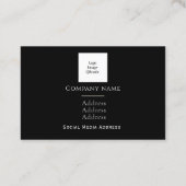 Twisting Liquid Multicolors Gepersonaliseerd Visitekaartje (Achterkant)