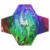 Twisting Liquid Multicolors Personnalisé (Plat)