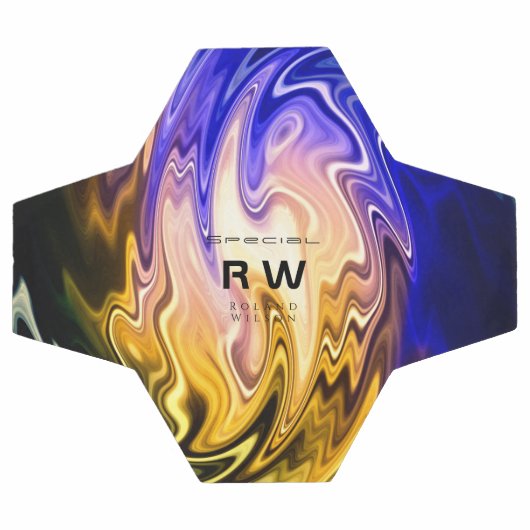 Twisting Liquid Multicolors Personnalisé (Plat)