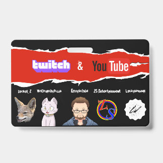 Twitch en YouTube maker badge(Jackal_Z) Badge