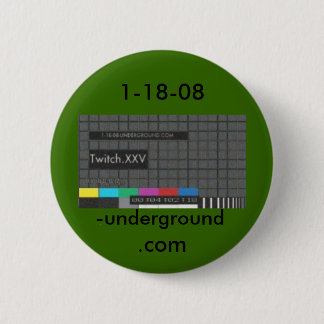 Twitch, ondergronds ronde button 5,7 cm