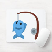Twitter emoji - Fishing Muismat (Met muis)