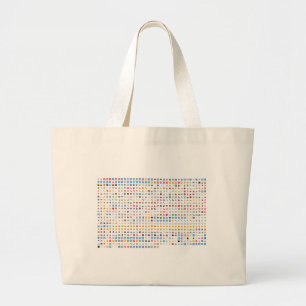 Twitter Emoji Grote Tote Bag