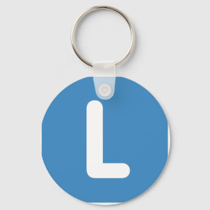 Twitter Emoji Letter J Sleutelhanger