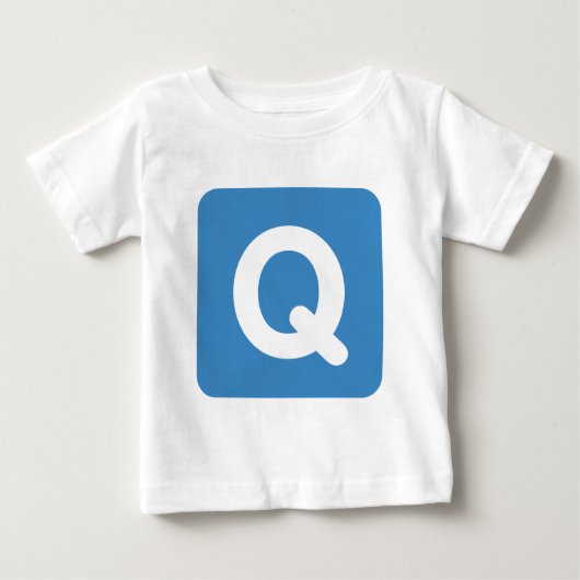 Twitter emoji letter Q (Voorkant)