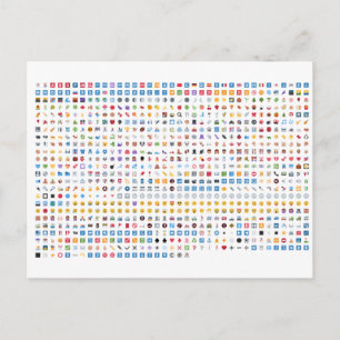 Twitter Emoji (Twemoji) Briefkaart