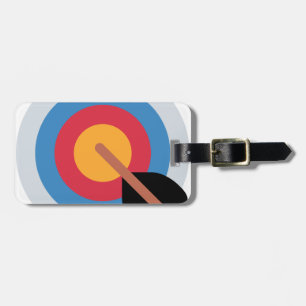 Twitter Emoticon - target archery Bagagelabel