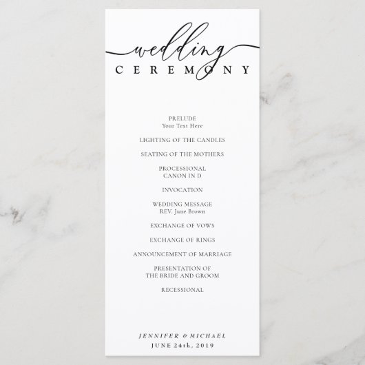 Twitter- en tekenceremonie programma (Voorkant)